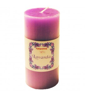 Vela Estilizada Lavanda