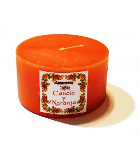 Vela Canela Naranja